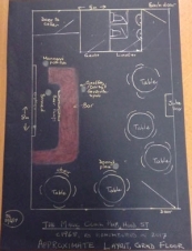 Magic clock ground floor layout